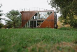 Maison container par LOT-EK et c-Home - mills - USA