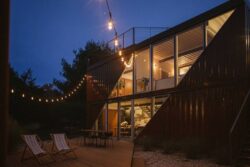 Maison container par LOT-EK et c-Home - mills - USA