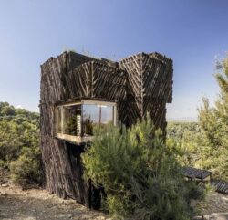 Voxel-a Cabane de confinement par Iaac-Espagne - photo Adrià Goula Sardà