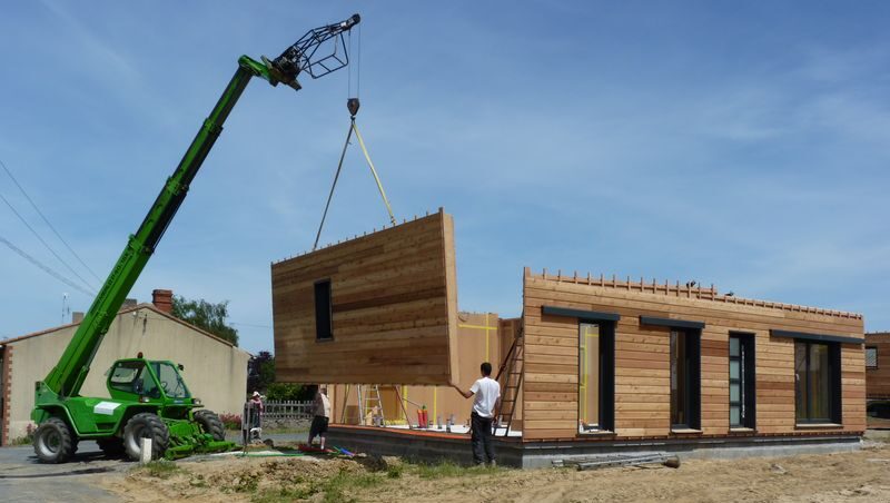 Maison ossature bois en Anjou - crédit photo David et Séverine