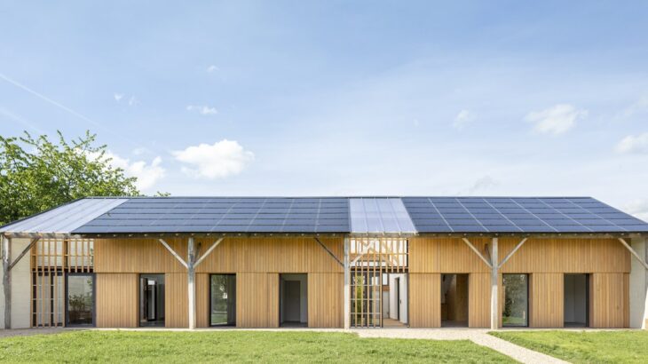 Hangar réhabilité par Haddock architecture - Chantepie (FR-35)