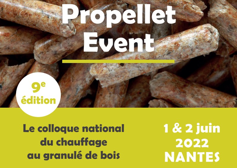 Propellet Event : colloque national du chauffage au granulé de bois – Nantes (FR-44)