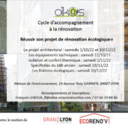 Cycle d’accompagnement à l’éco-rénovation – Oïkos – Lyon (FR-69)