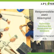 Responsable AMO Réemploi, formation incluse de Technicien Valoriste des ressources du bâtiment