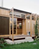 extension bois- Maison arthur par Oscar Sainsbury architects - Melbourne, Australie - photo : Rory Gardiner