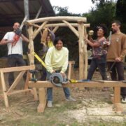 Stage Charpente traditionnelle en bois déligné