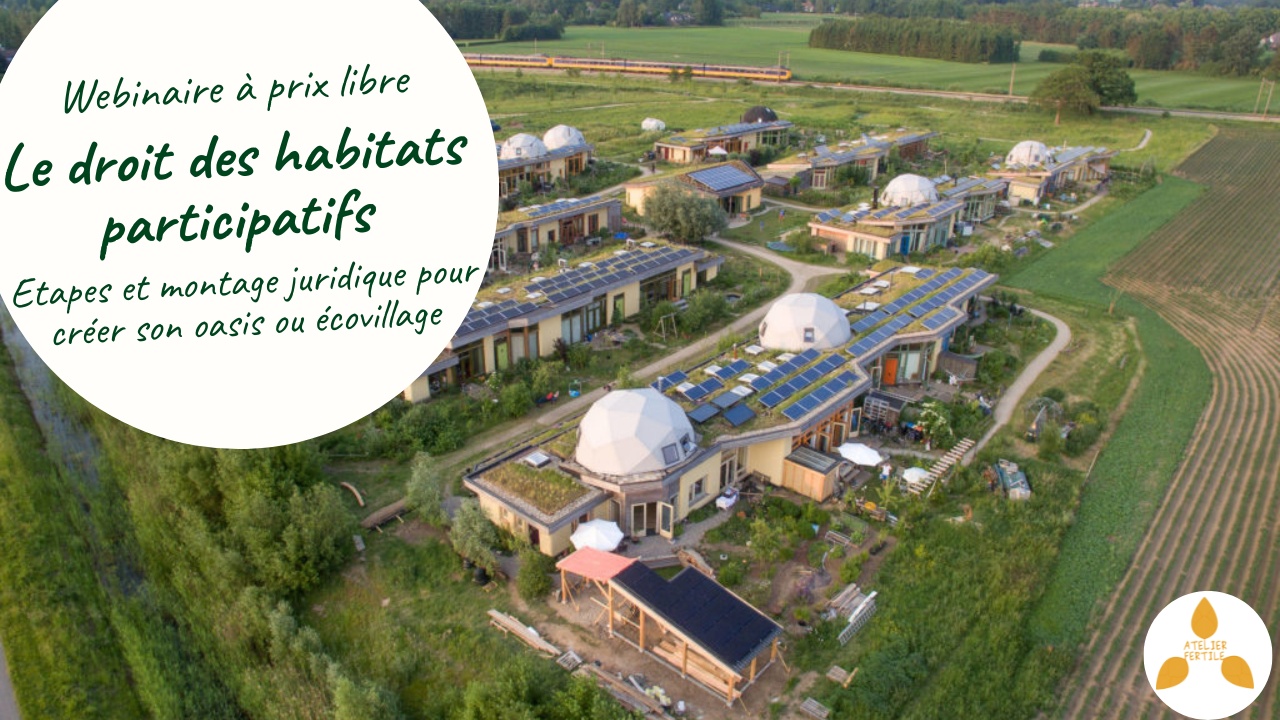 Webinaire « Le droit des habitats participatifs »