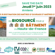 Du biosourcé pour le Bâtiment en Hauts-de-France – Codem – Amien (FR-80)