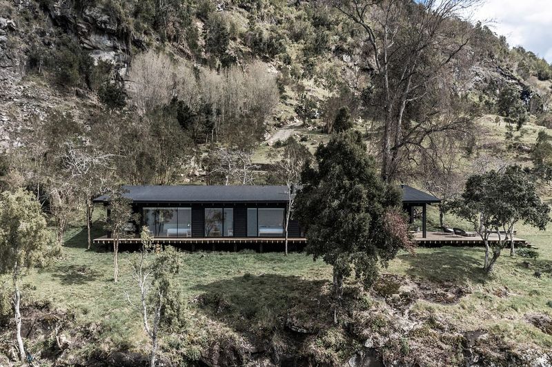 Maison du lac par braq arquitektos - Chili - Photo Thérèse Fischer