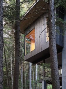 Spruce Ridge Cabin par Altura architectes -Sylva, Caroline du nord -Usa - Photo : Altura Architects