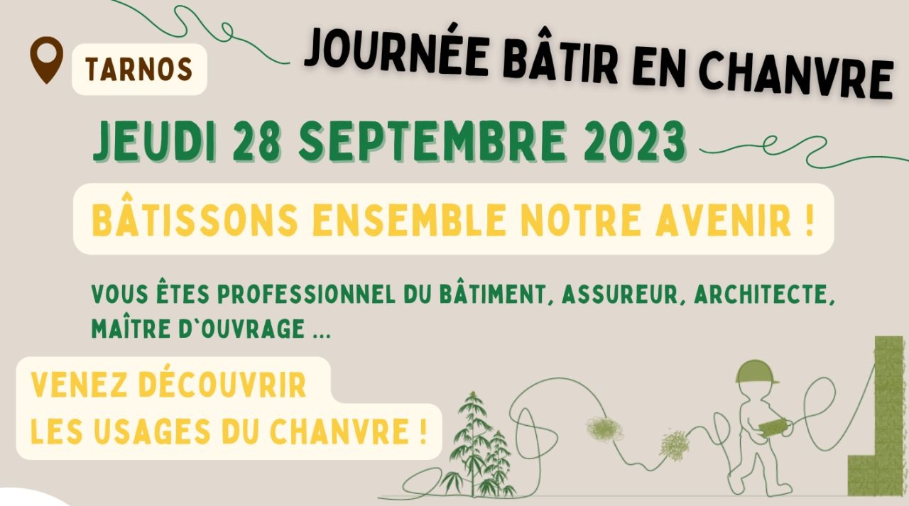 Journée Bâtir en Chanvre – Tarnos (FR-40)
