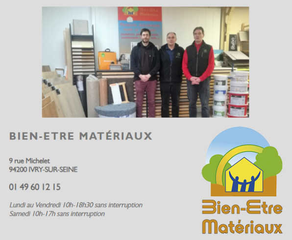 Bien-Être Matériaux recrute un.e TECHNICO-COMMERCIAL.E – Ivry-sur-Seine (FR-94)