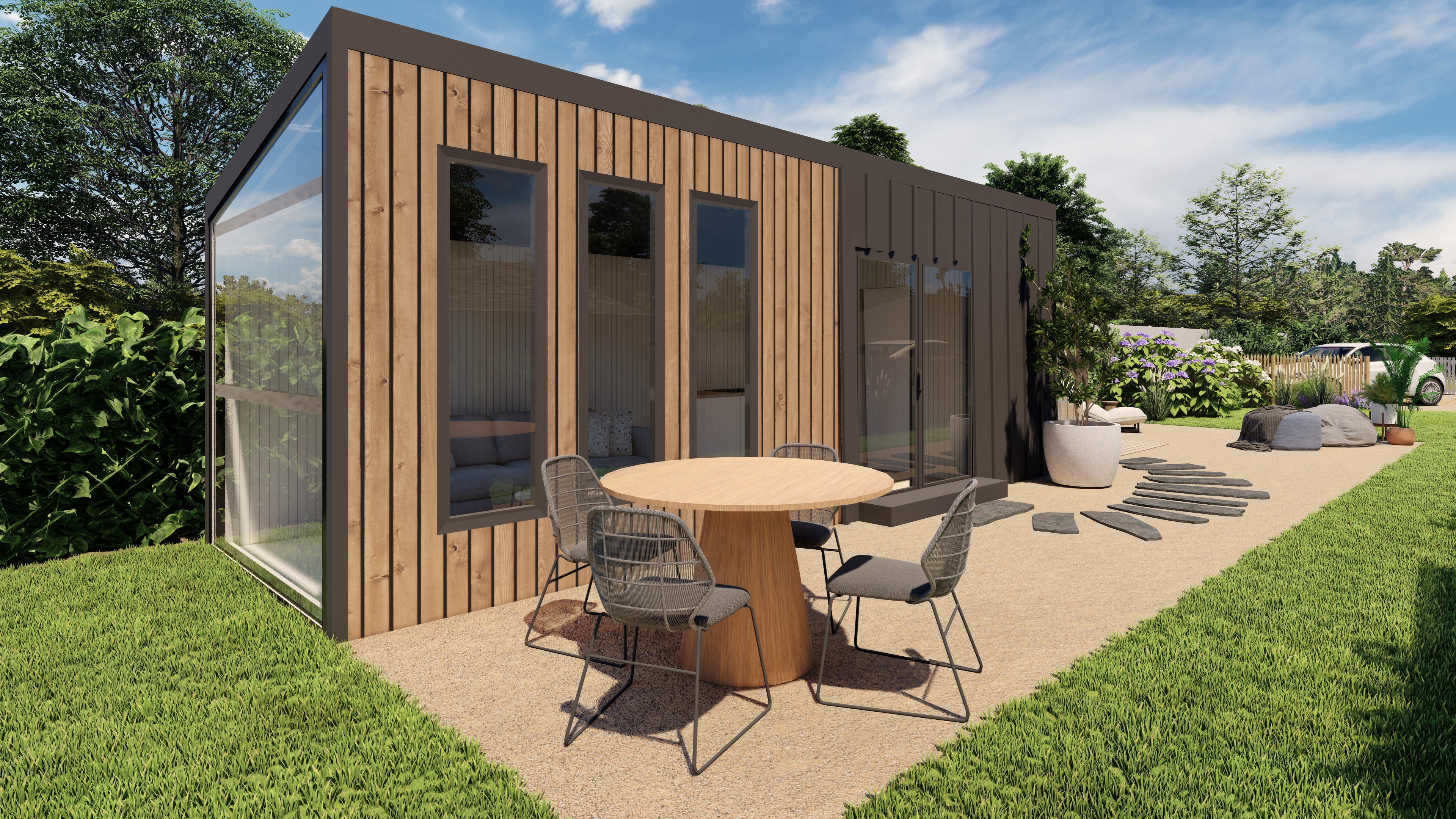 Vente terrain et tiny house à 500m à pieds des plages – LA TURBALLE (44)