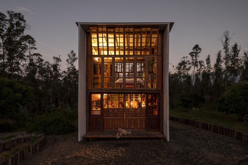Casa Quinchuyaku par Emilio López Arquitecto - Equateur - Photo Andres. V. Fotografía