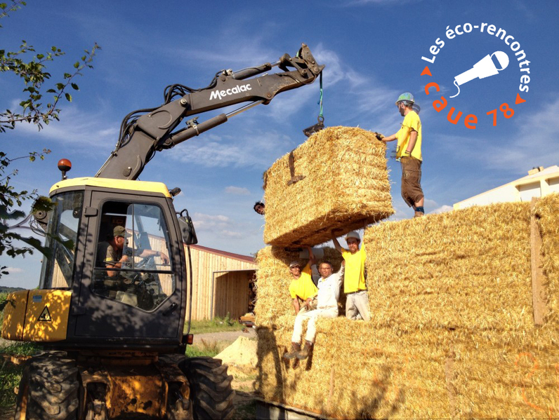 Conférence sur la construction paille par le RFCP – CAUE 78