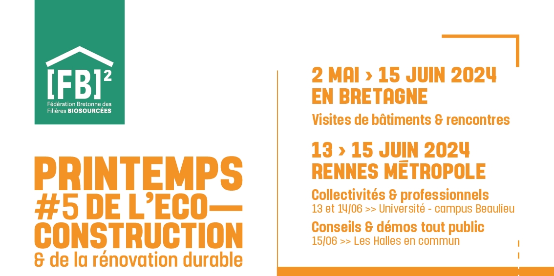 Printemps de l’éco-construction et de la rénovation durable – Rennes (FR-35)