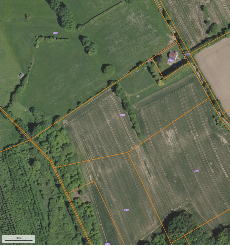 vends terrain agricole 2,7 ha avec maison attenante