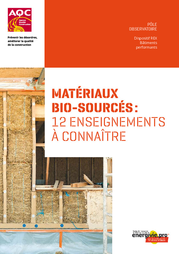 Matériaux Bio-sourcés: 12 enseignements à connaître
