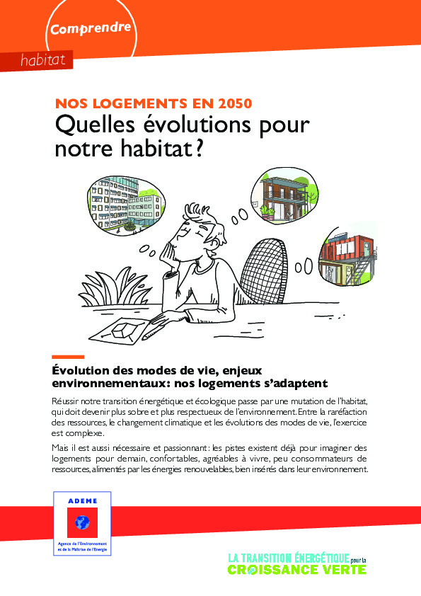 Nos logements en 2050, quelles évolutions pour notre habitat?