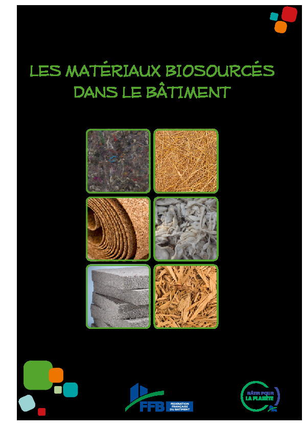 Guide des matériaux biosourcés – FFB