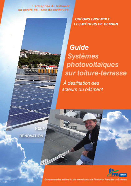 Guide – photovoltaique en toiture terrasse par Soprasolar Guide – photovoltaique en toiture terrasse par Soprasolar