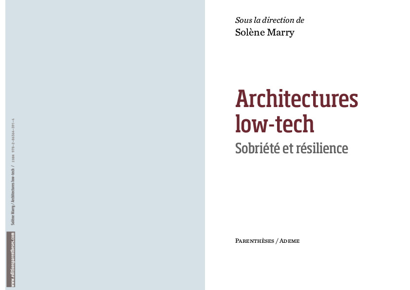 Extraits – Architectures low-tech – Solène Marry – Version PDF