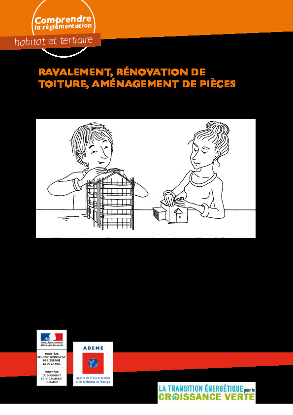 Ravalement, rénovation de toiture, aménagement de pièces