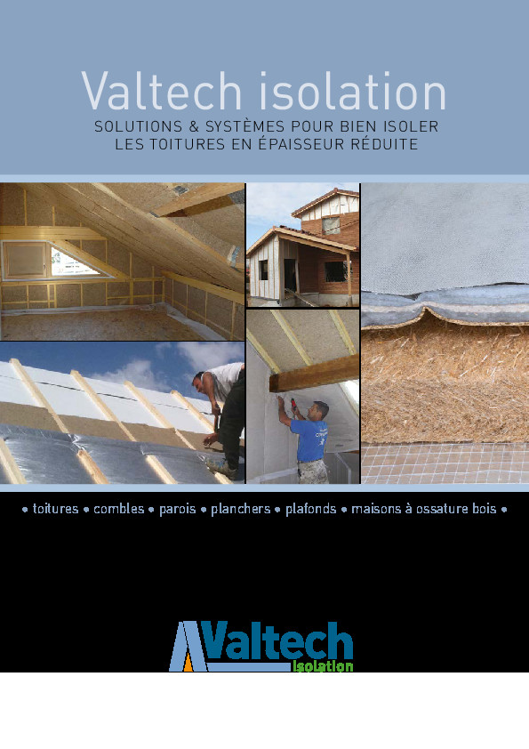 Valtech isolation – fiches produits chanvre