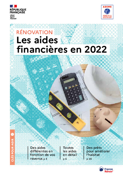 Guide des aides à la rénovation énergétique 2022 – France Rénov – Ademe