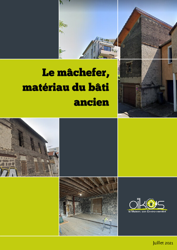 Le mâchefer, matériau du bâti ancien