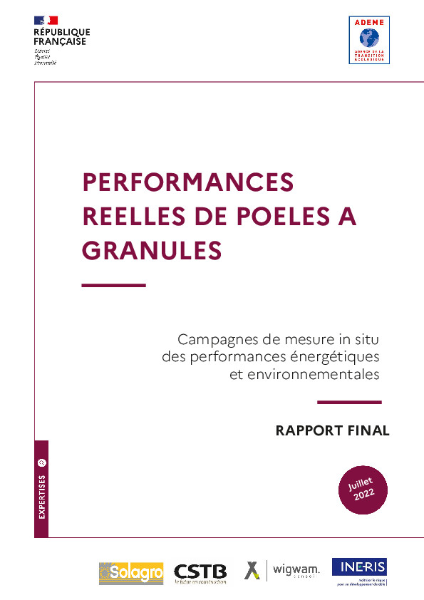 Performances réelles de poêles à granulés